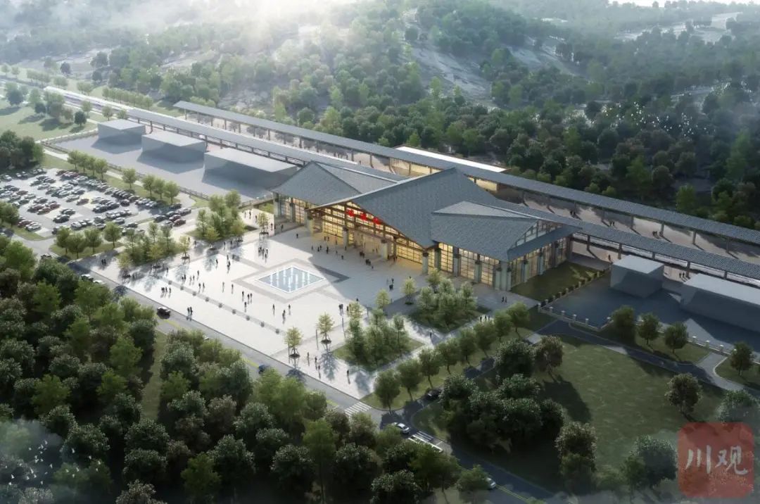 自贡又一新高铁站效果图曝光(图3) 03.jpg