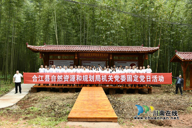 合江县自然资源和规划局开展“党建+产业发展”生态文明建设主题党日活动(图2) 林2.png