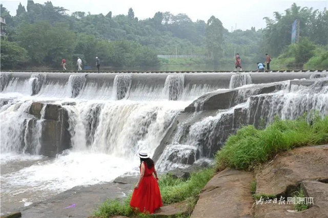 错过等一年!内江城边这个瀑布迎来最佳观赏期(图7) 7.jpg