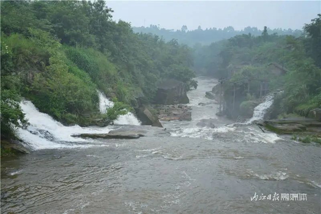 错过等一年!内江城边这个瀑布迎来最佳观赏期(图8) 8.jpg