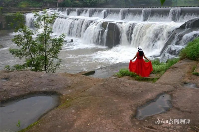 错过等一年!内江城边这个瀑布迎来最佳观赏期(图9) 9.jpg