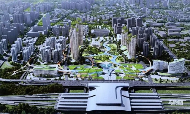 高铁宜宾站站前广场怎么建？将配套美术馆、人才公寓、商业楼……