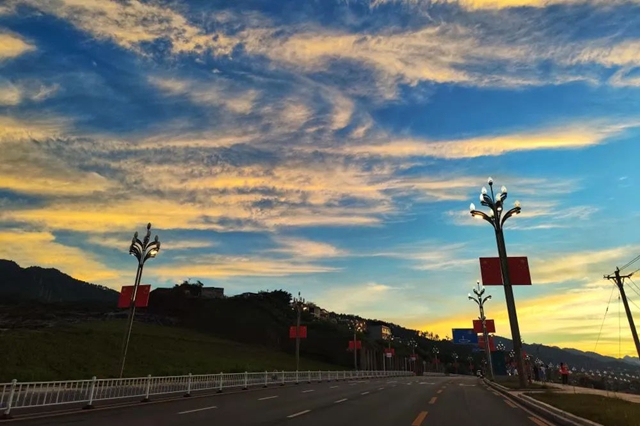 好景分享|古蔺:晚霞+“七彩祥云”(图10) 10.jpg