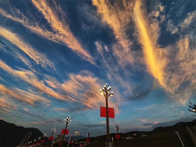 好景分享|古蔺:晚霞+“七彩祥云”(图11) 11.jpg