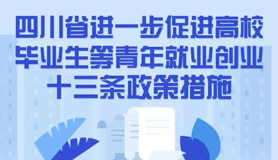 四川出台13条新政!高校毕业生就业创业有“福利”,最高奖补100万元(图1) 1.jpg