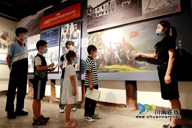 纳溪:特别的“假期作业”——打卡泸州红色景点(图1) 红色1.jpg