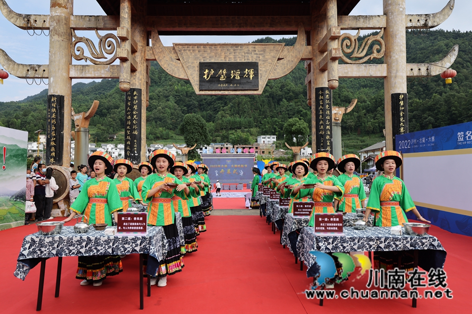 “花开富民,苗寨吃新”吃新节在古蔺大寨开幕(图9) “花开富民 苗寨吃新”开幕式17.jpg
