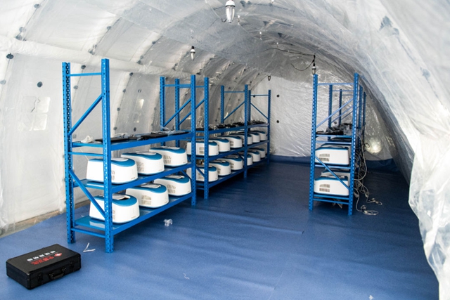 日检测50-100万人!西南医大附院搭建完成省级气膜核酸检测实验室(图6) 气6.jpg