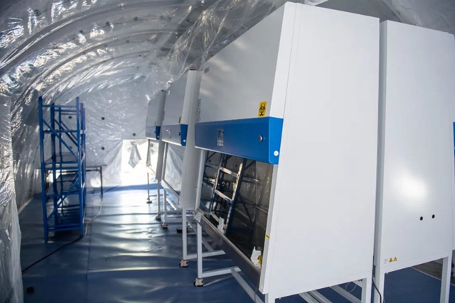 日检测50-100万人!西南医大附院搭建完成省级气膜核酸检测实验室(图5) 气5.jpg