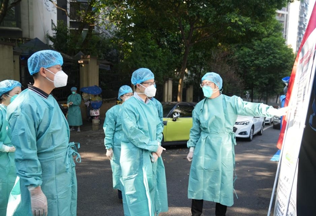 江阳区：187个临时党支部 筑牢“疫”线战斗堡垒