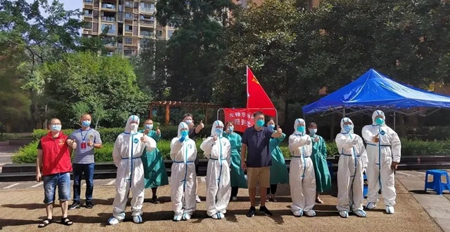 江阳区:187个临时党支部 筑牢“疫”线战斗堡垒(图4) 4.jpg