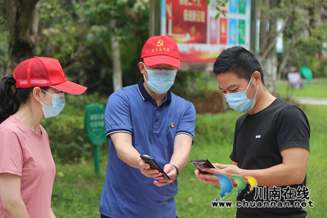 江阳区华阳街道：建强支部堡垒，临时党支部不“临时”