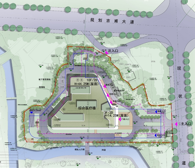 总投资约2.44亿元!泸州这个医院扩建项目正式开工(图2) 医院2.jpg