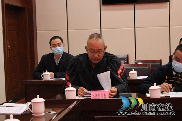 古蔺县统一战线集中学习党的二十大精神(图6) 少数民族文化促进会代表.jpg