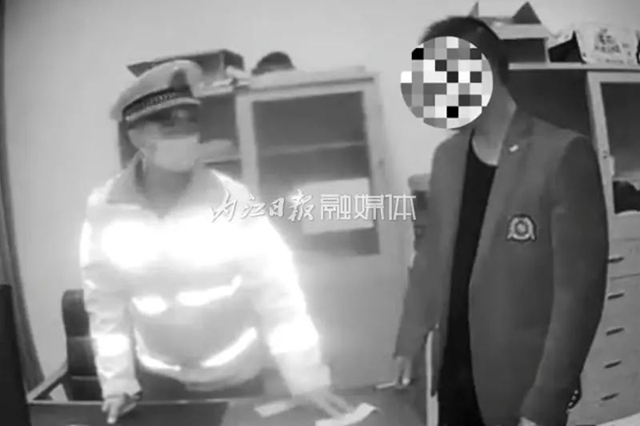 睡一觉都没代谢到!隆昌一男子因“隔夜酒”受重罚(图1) 罚1.jpg