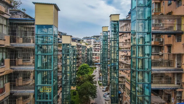 旧楼装新“梯” 自贡这一惠民工程落到实处