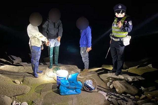 泸县：三“馋猫”钓鱼无获，摸黑电长江鱼被抓现行