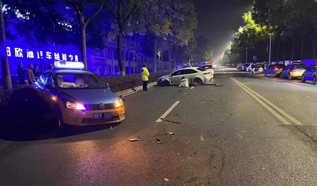 泸州网传交通事故，女驾驶员是否喝醉？