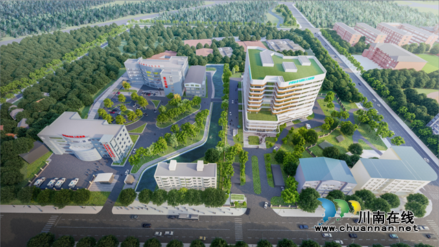 泸州市龙马潭区人民医院扩建项目（康养中心）效果图.png