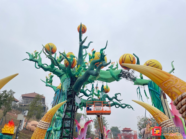 自贡兔年灯会票价出炉(图2) 灯市2.jpg