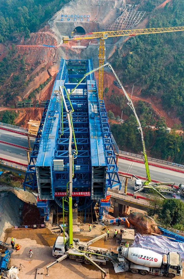 浇筑成功！向家坝灌区工程“进度条”刷新啦