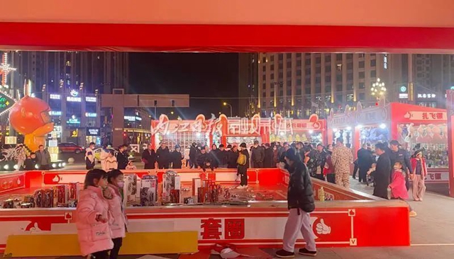 2550个临时摊位！内江新春“烟火气”很旺——