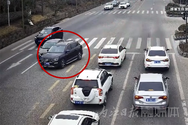 内江交警曝光一起典型交通事故