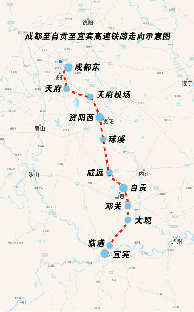 四川多条铁路有望今年开通投用!涉及成自宜高铁、叙毕铁路等(图2) 2.jpg