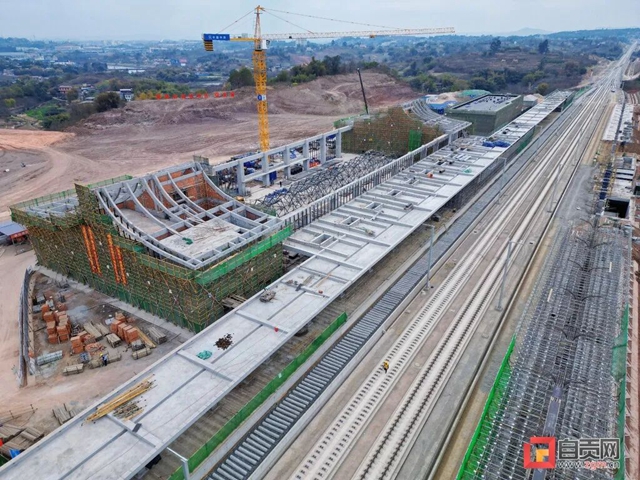 快了！高铁邓关站冲刺建成投用