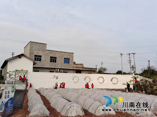 泸县立石镇开展乡村振兴主题墙体画活动(图3) 23ec29824f81a0f4acc85b799ca869a.jpg