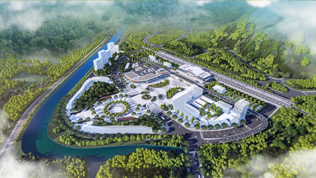 效果图曝光!筠连县高铁新区要来了!公园、客运站、站前广场……(图1) 1.jpg