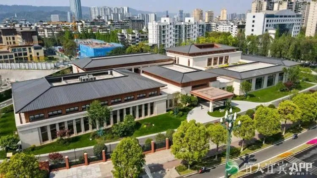 城市竞争力UP↑！宜宾商务中心已试运行