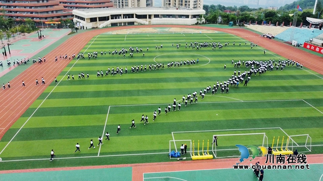 龙马潭:防灾减灾科普宣传进校园(图2) 航拍+(2).jpg