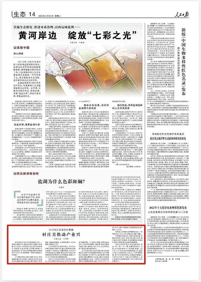 全国瞩目！内江上了今天的《人民日报》——