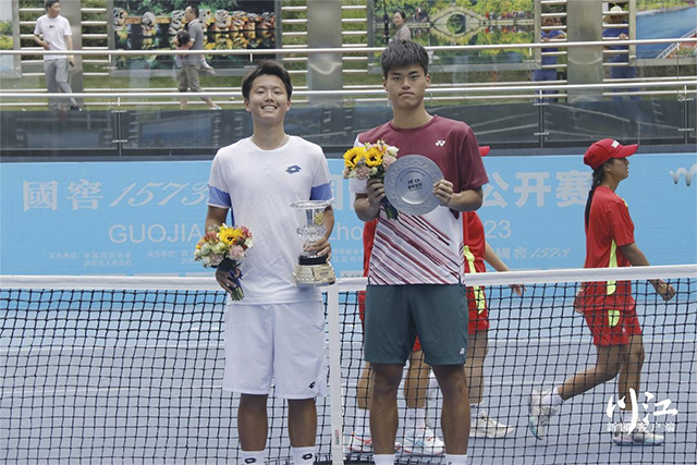 国窖1573泸州国际网球公开赛圆满收官,四个单项的冠军是他们!(图4) 4.jpg