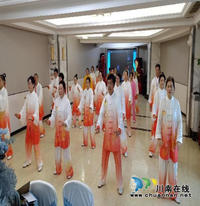 体育健身大联动,太极气功展英姿|泸县老体协太极气功分会开展健身大联动活动(图4) 太极4.jpg