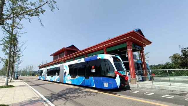 宜宾⇋南溪!宜宾智轨T4线通车!(图2) 2.jpg