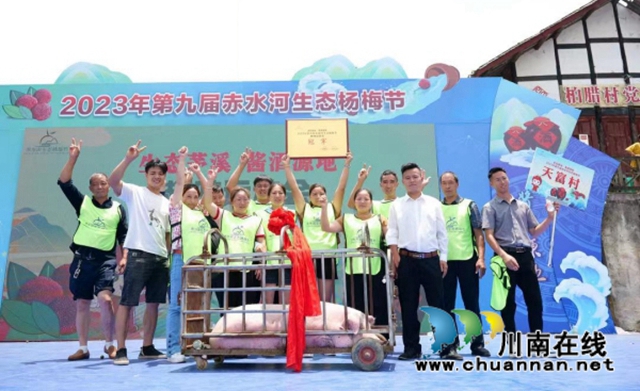 古蔺县茅溪镇第九届赤水河生态杨梅节开幕(图9) 9.jpg