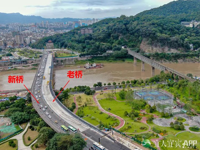 加宽了！宜宾岷江大桥预计9月底前完工！