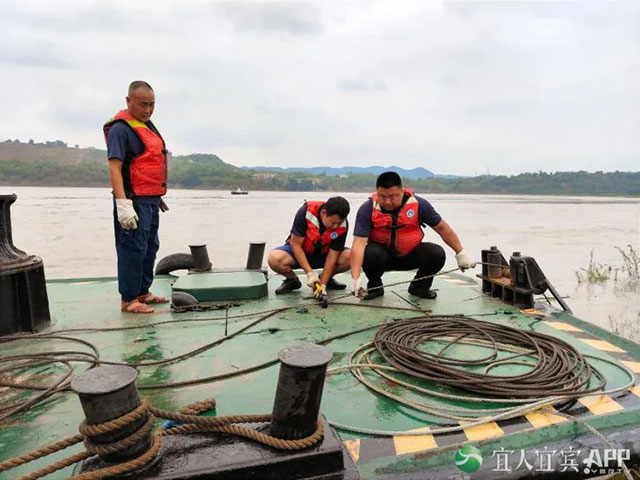 今年首轮洪峰过境宜宾 “洪期不洪”水位较往年偏低3米
