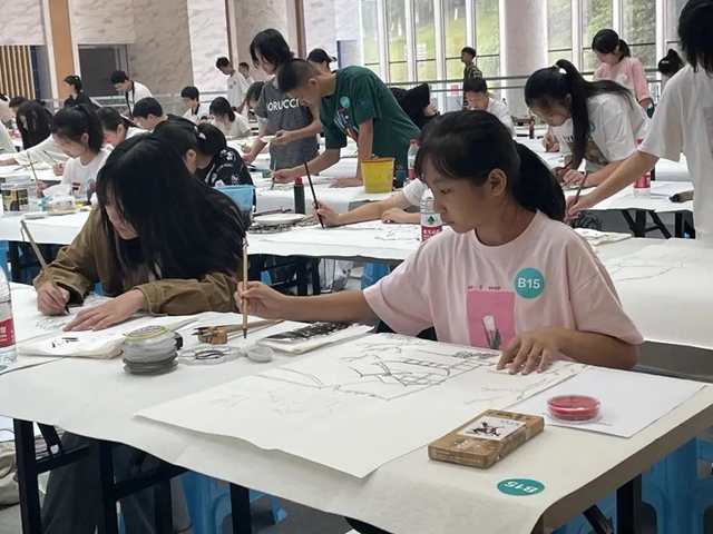 文化传承·强国有我 | 泸州市第二届青少年书画传习大赛成功举行(图4) 4.jpg