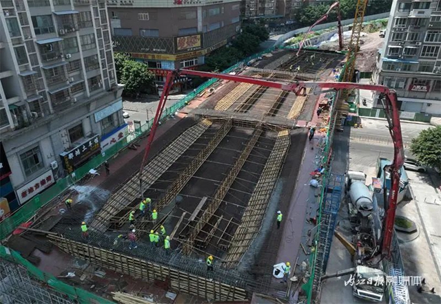 连接两区的新坐标!内江这座大桥竣工通车指日可待(图2) 桥2.jpg