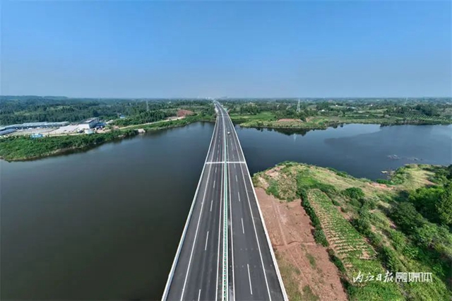 提前6个月!内江这条新高速公路全线贯通——(图5) 微信图片_20230911103321.jpg