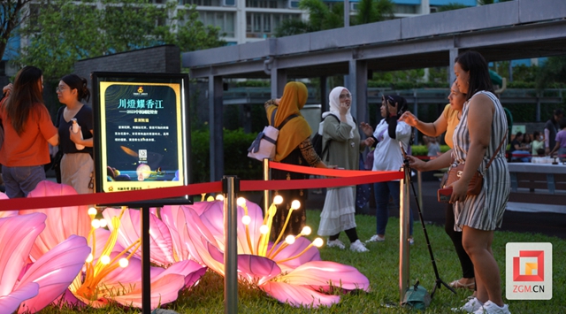 “川灯耀香江” 自贡彩灯“点亮”香港(图4) 4.jpg