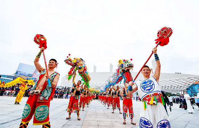 精彩!泸州雨坛彩龙惊艳亮相第八届中国成都国际非物质文化遗产节(图3) nEO_IMG_3.jpg