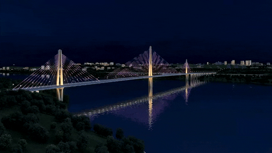 连接城西、城南!泸州长江六桥预计下月底通车(图6) 6.gif