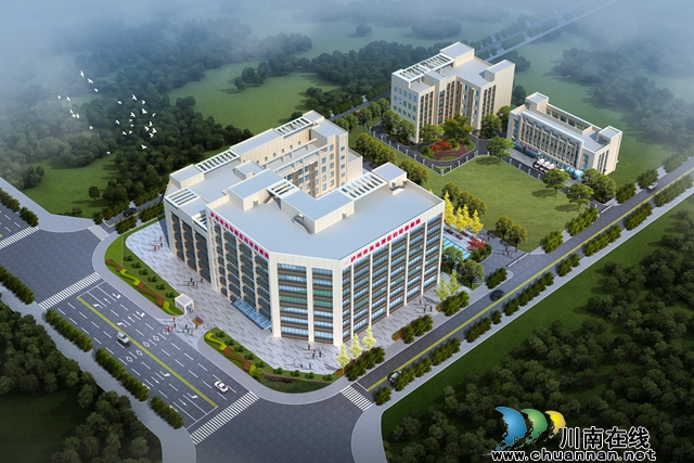 泸州龙马潭:加快项目推进,让民生“愿景”变为幸福“实景”(图3) 泸州市龙马潭区妇幼保健公共卫生服务能力和急救能力建设项目效果图.jpg