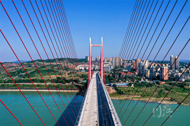 纳溪长江大桥预计本月底具备通车条件(图1) 1.png