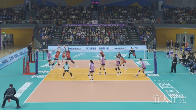 热情澎“排”!2023—2024中国排球超级联赛在高县举行(图4) 4.jpg