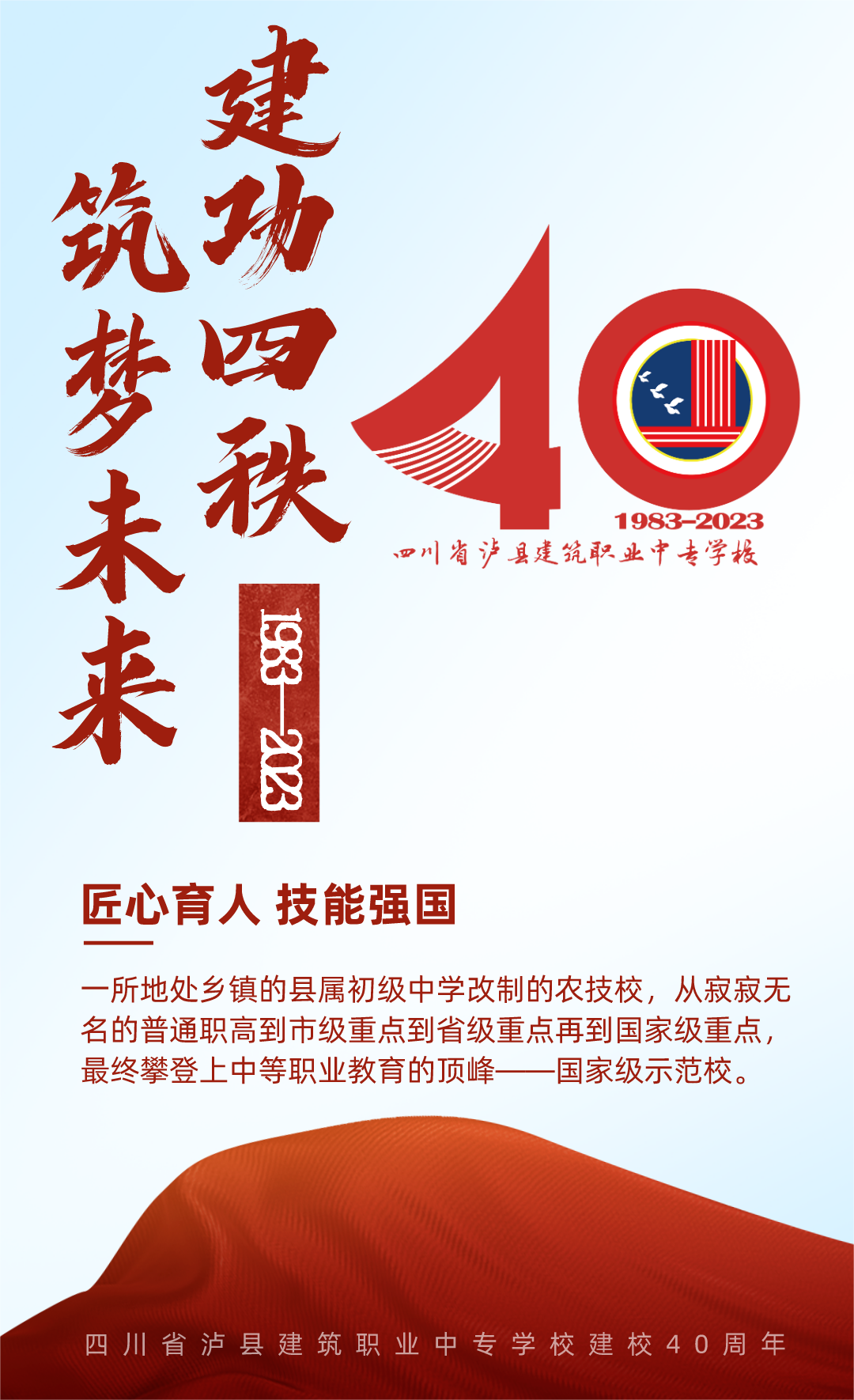 【四秩春秋】泸县建校校史纪实之序言